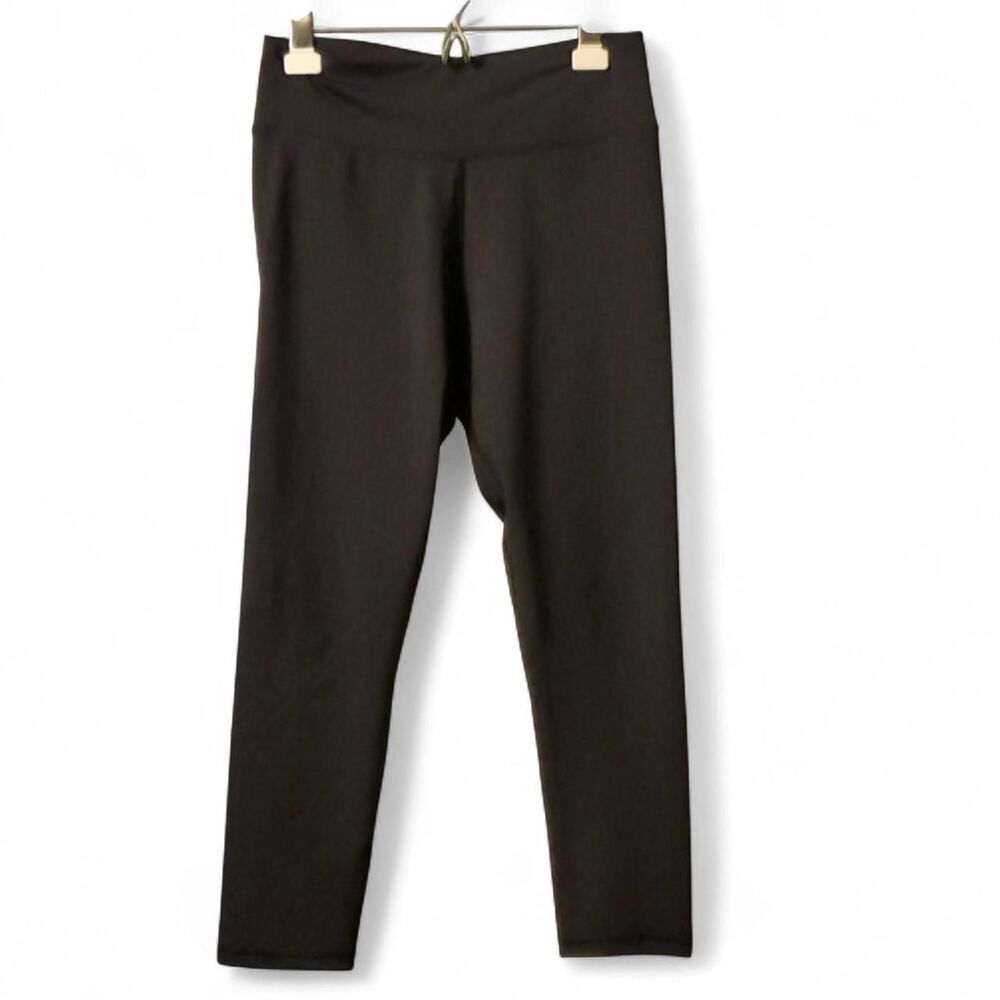 Aerie Women's Black and Grey Leggings Size M